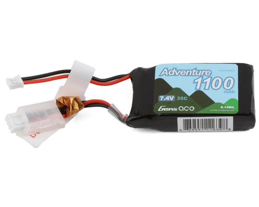 Gens Ace 2S LiPo (7.4V/1100mAh) Axial SCX24