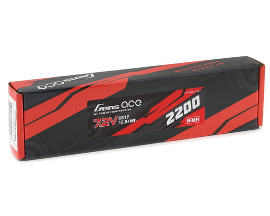 Gens Ace 6-Cell 7.2V NiMh Battery w/Tamiya Connector (2200mAh)