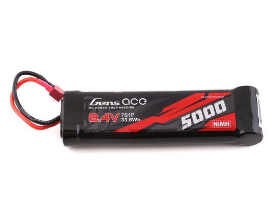 7 Cell 8.4V NiMh Flat Battery (5000mAh) w/T-Style Connector