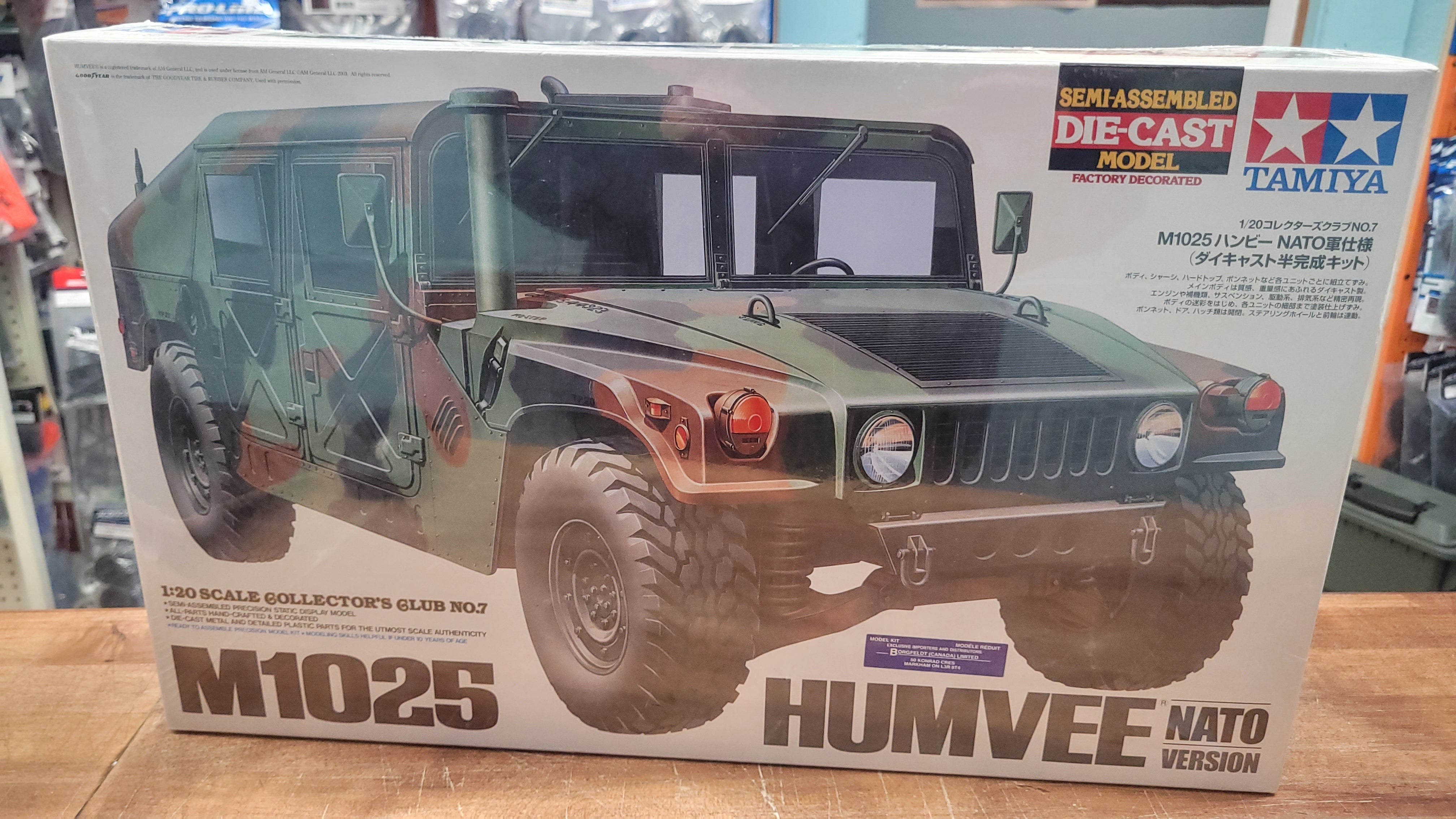 M1025 Humvee NATO Version (Semi-Assembled Die-Cast Model