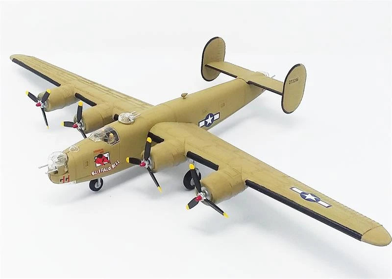 1:92 B-24J Liberator Bomber "Buffalo Bill" with Swivel Stand