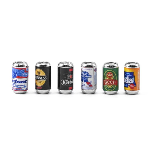 Mini Beer Decorations for 1/24 Cans (x6)