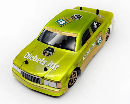 1/18 Benz 190-E Micro-B Conversion Body (Clear) (150mm Wheelbase)