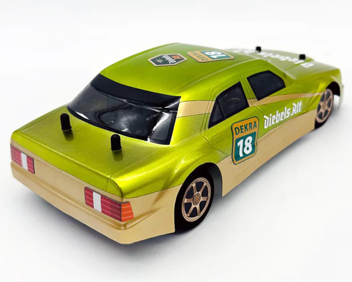 1/18 Benz 190-E Micro-B Conversion Body (Clear) (150mm Wheelbase)