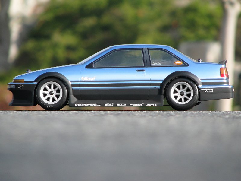 Toyota Sprinter Trueno Coupe AE86 Clear Body (190mm)