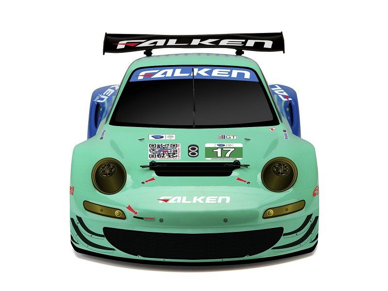2012 Porsche 911 GT3 RSR CLEAR BODY ONLY