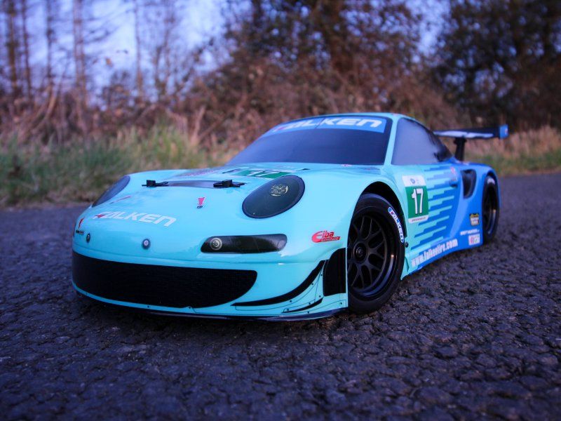 2012 Porsche 911 GT3 RSR CLEAR BODY ONLY