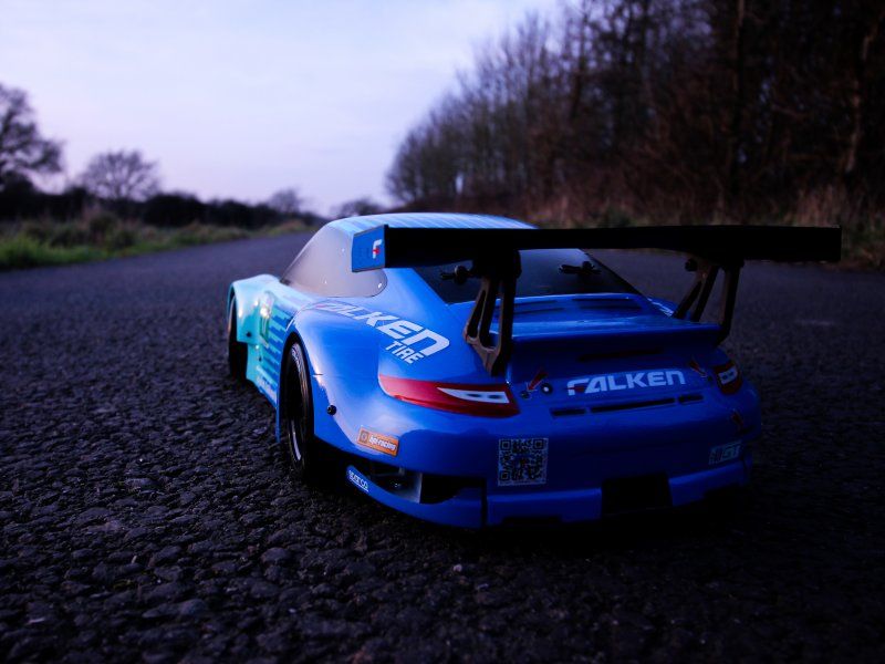 2012 Porsche 911 GT3 RSR CLEAR BODY ONLY