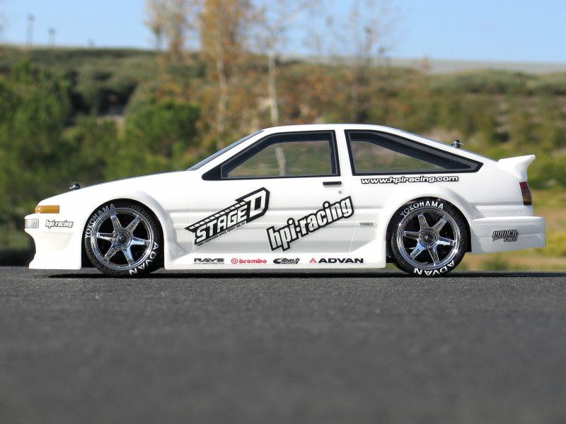 Toyota Trueno AE86 Clear Body (190mm)