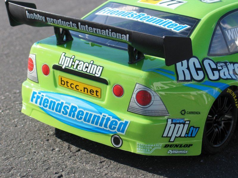 Lexus IS200 BTCC CLEAR BODY ONLY (200mm)