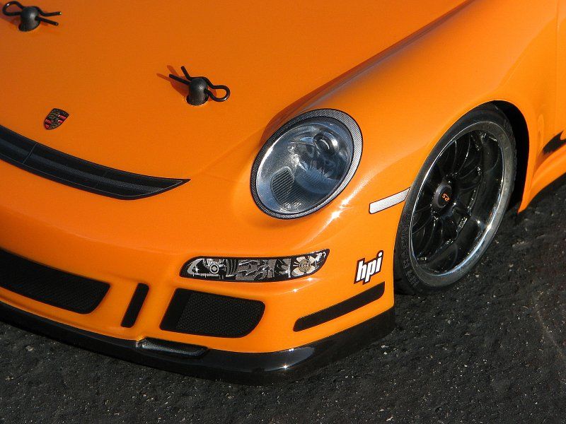 Porsche 911 GT3 RS CLEAR BODY ONLY