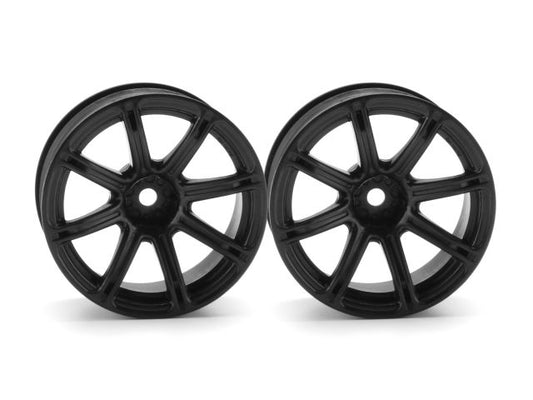 Work Emotion XC8 Wheel, 26mm - 9mm OffSet, Black