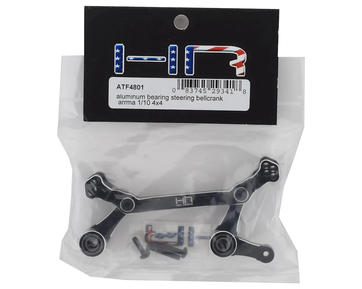 Arrma 4x4 Aluminum Bellcrank (Black)