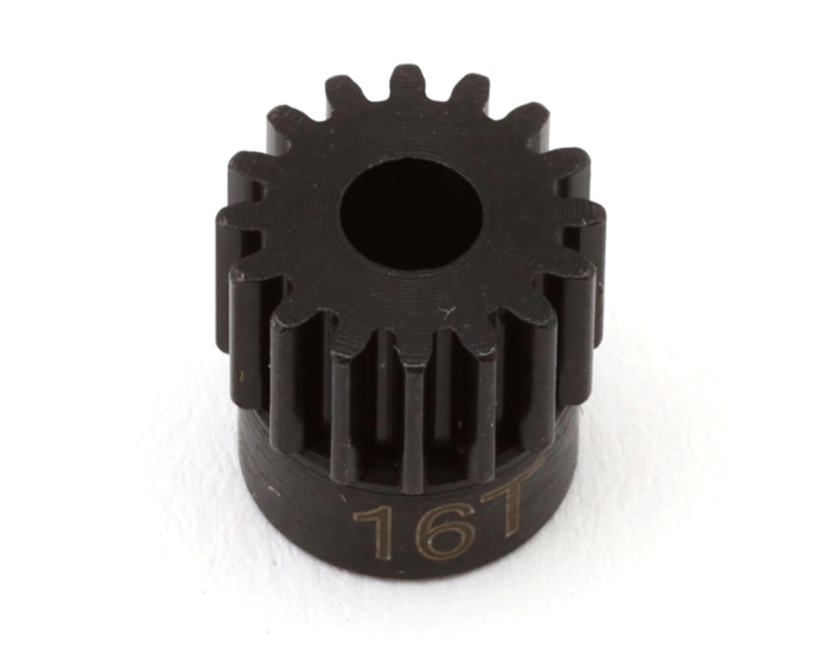 Mod 0.5 Hard Blackened Steel Pinion Gear (3.17mm Bore) (16T)