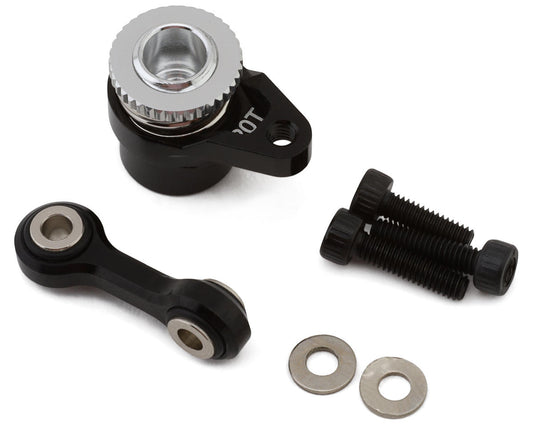 Arrma Grom Aluminum Servo Saver Set (Black) (20T)