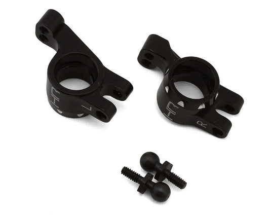 Losi® Micro-B Aluminum Rear Hub Set (Black) (2)