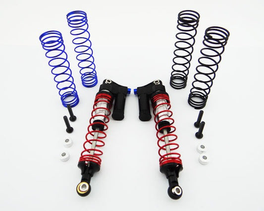 HOTRACING Aluminum Piggyback Shocks w/ Adjustable Rebound 61-90MM