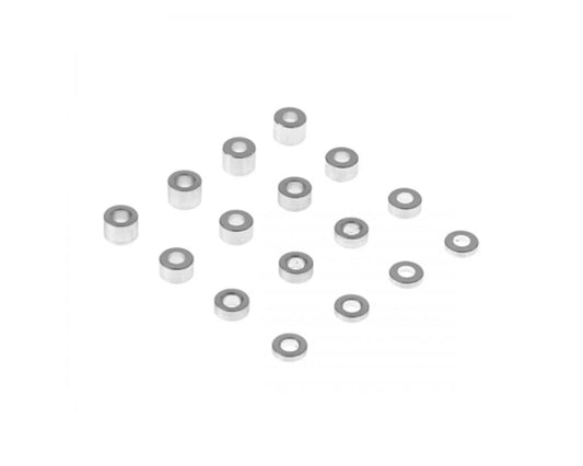 M3 1.5-4.5mm Aluminum Standoff Spacer Set (16)