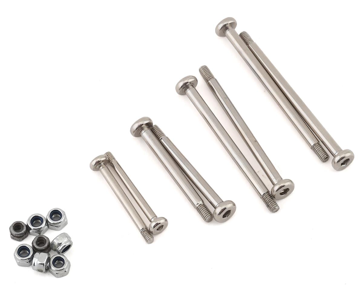 Hardened Chrome Plated Steel Hinge-Pin Set for Traxxas Slash