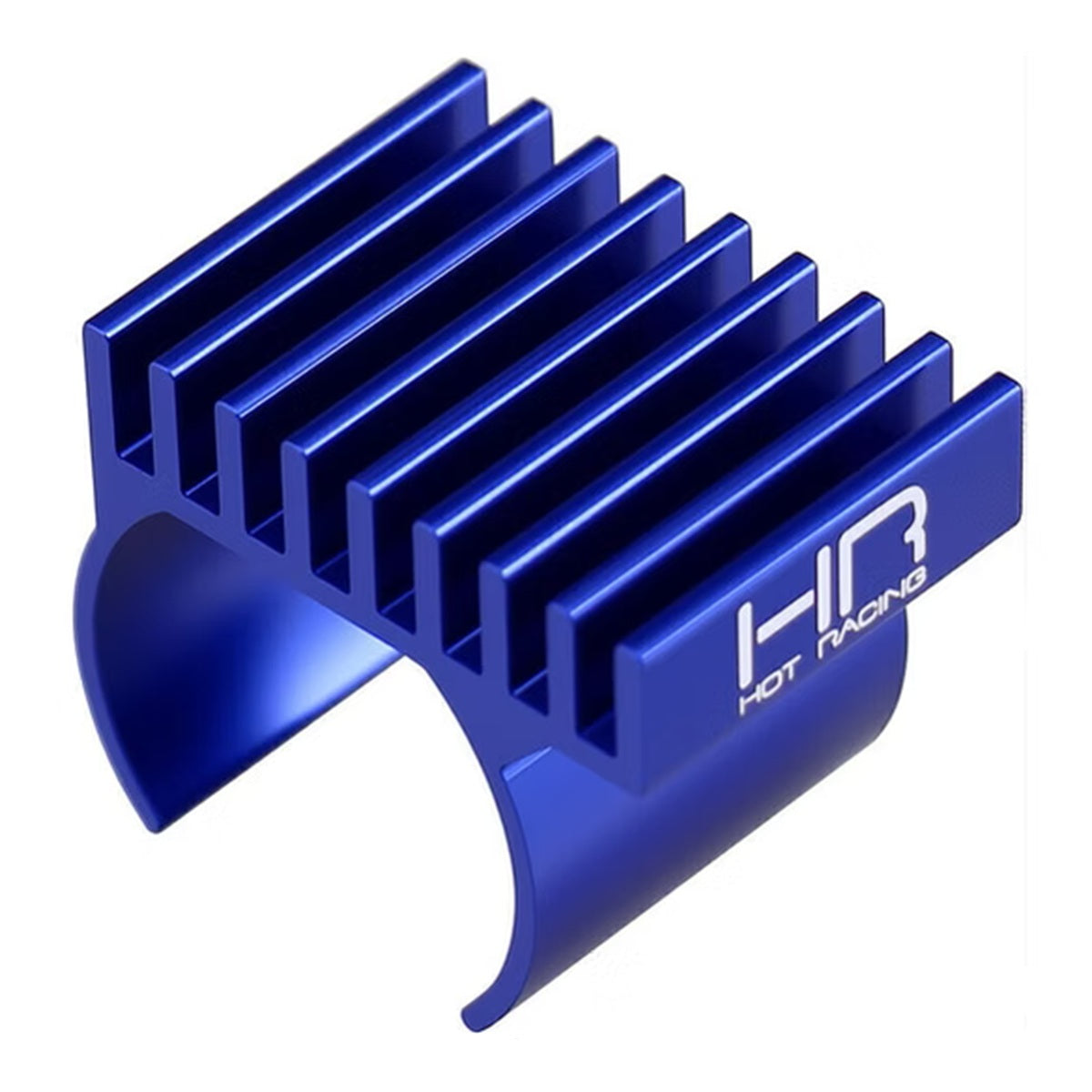 9-Fin 030 Motor Heat Sink, SCX 24 SCX 30 - BLUE