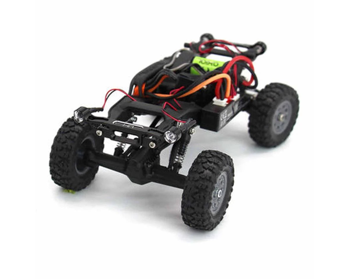 Axial SCX30 Wrangler Aluminum LED Light Bucket/Chassis Braces Set