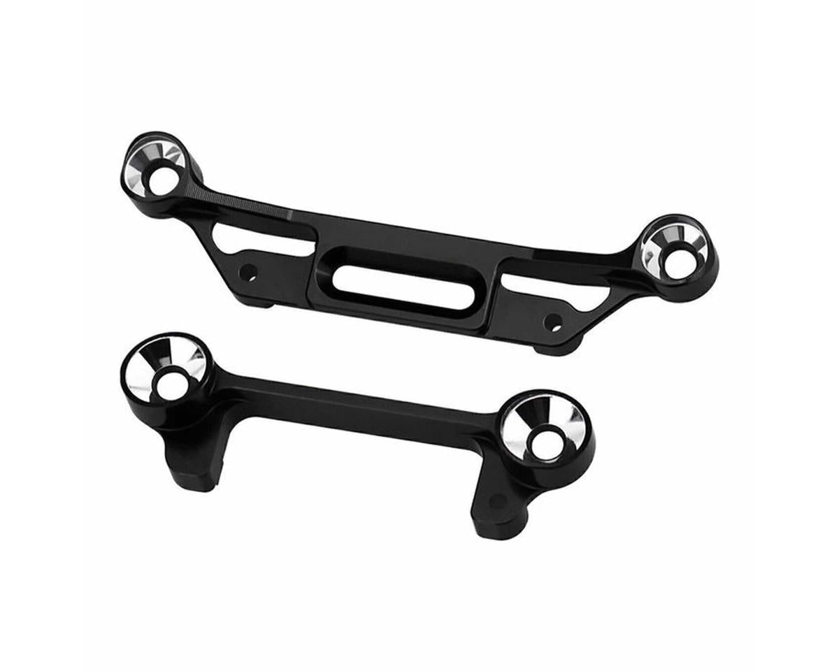 Axial SCX30 Wrangler Aluminum LED Light Bucket/Chassis Braces Set