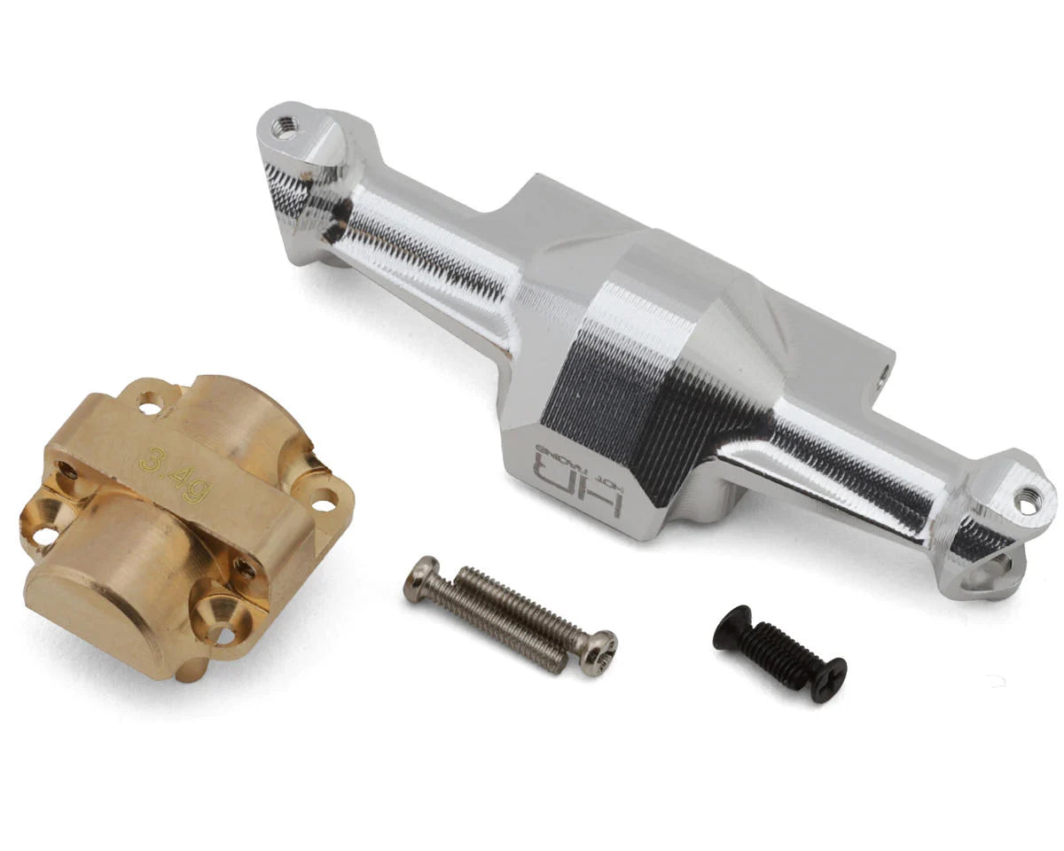 Axial SCX30 Aluminum Front Axle Housing w/Brass Cover