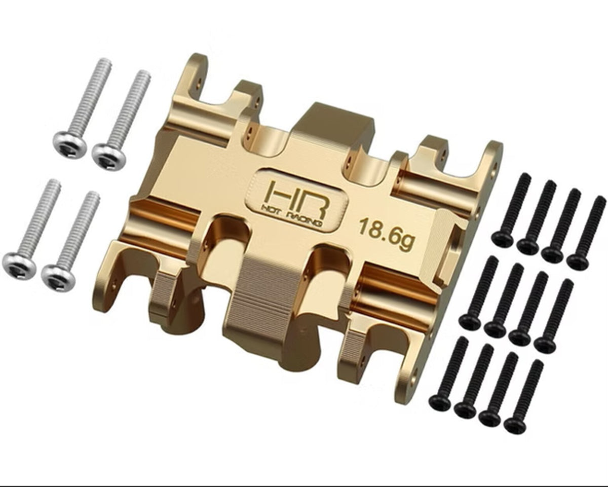 Brass Center Gearbox Mount - SCX30