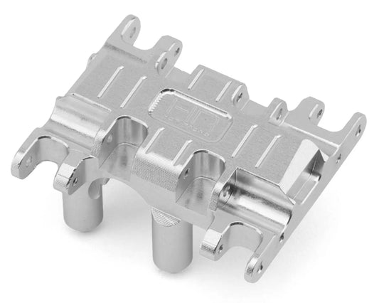 Axial SCX30 CNC-Machined Aluminum Skid Plate (Silver)