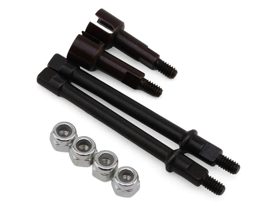 Axial SCX30 CNC-Machined Hardened Spring Steel Axles Set