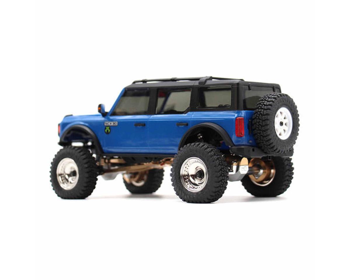Axial SCX30 0.7" Brass Crawler Wheels (Chrome) (4) (9.3g ea)