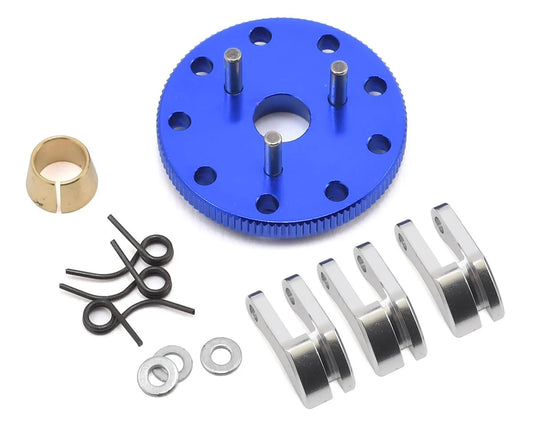 Light Weight 3-Shoe Clutch & Flywheel Kit for T-Maxx (Blue)