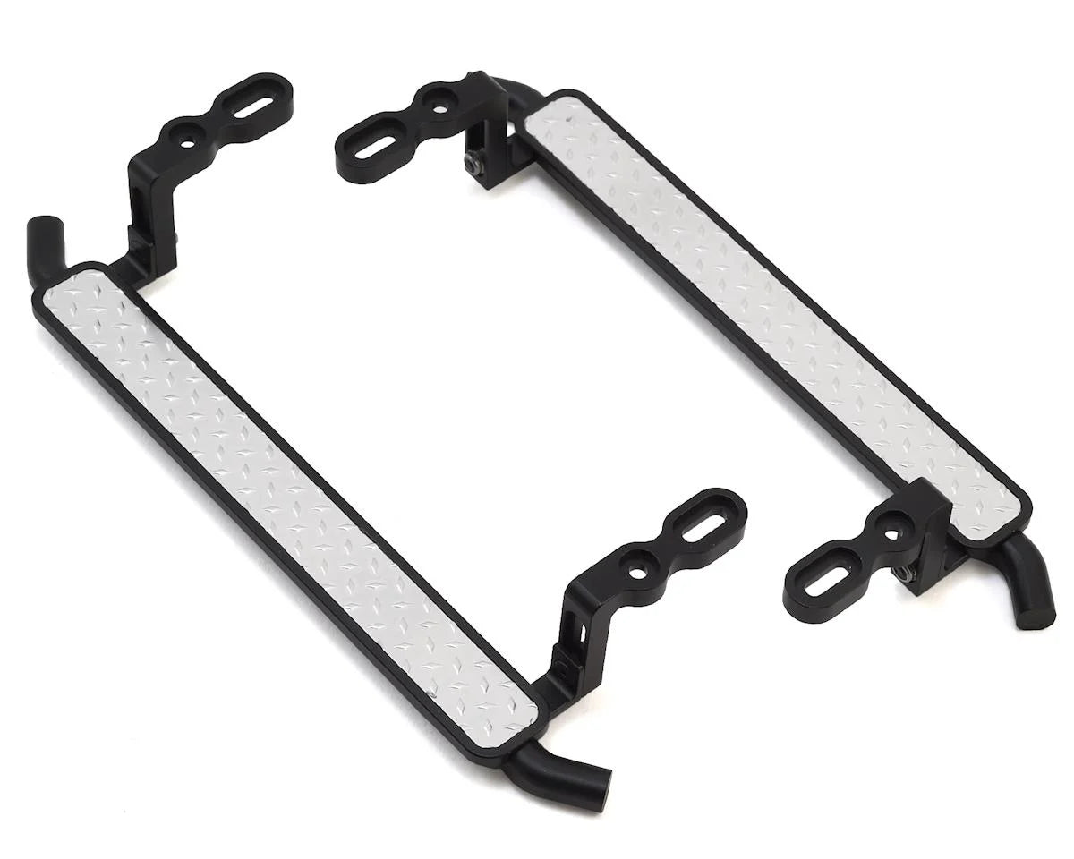 Aluminum Diamond Rock Rail Side Step for TRX-4 (Black)