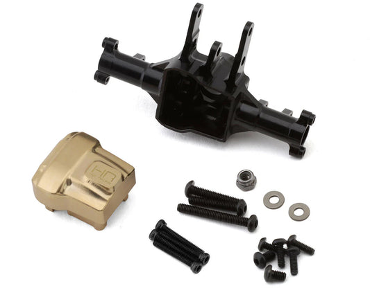 TRX-4M Aluminum Front Axle & Brass Differential Cover