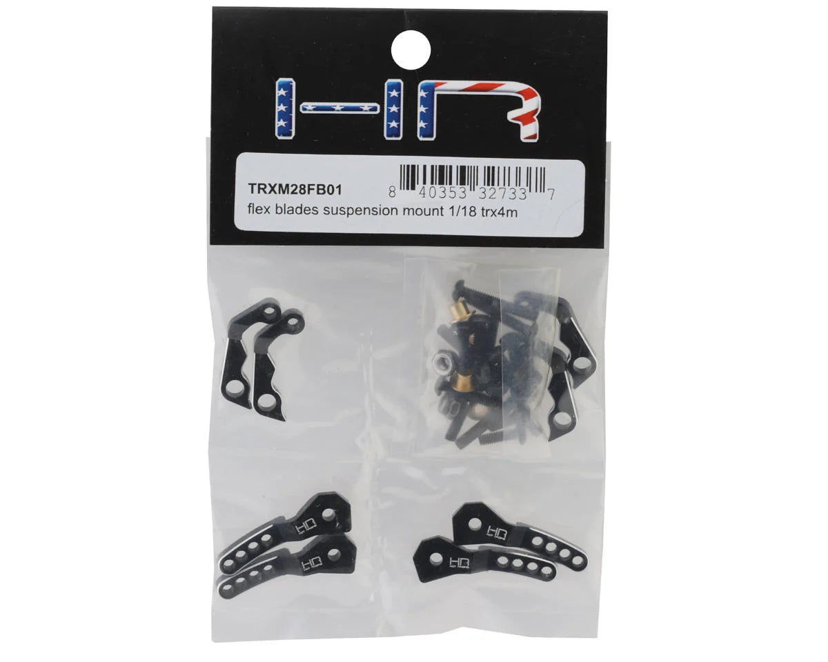 Flex Blade Suspension Mounts for Traxxas TRX-4M (Upper/Lower)