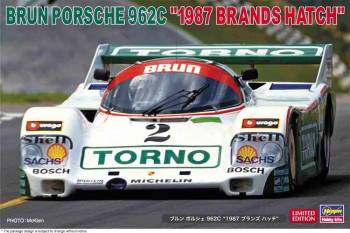 HSG20585   —  1/24 Brun Porsche 962C "1987 Brands Hatch"