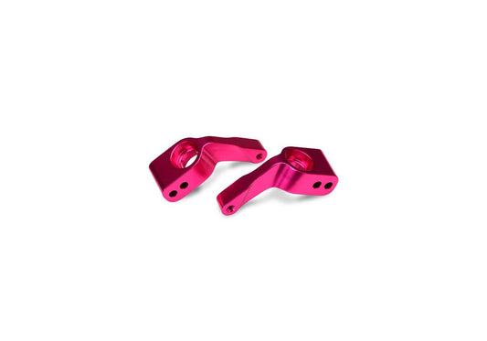 Aluminum Stub Axle Carriers (Pink) (x4)