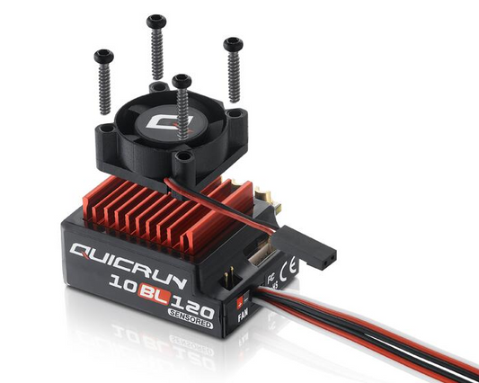 QuicRun 10BL120 120AMP Sensored Brushless ESC