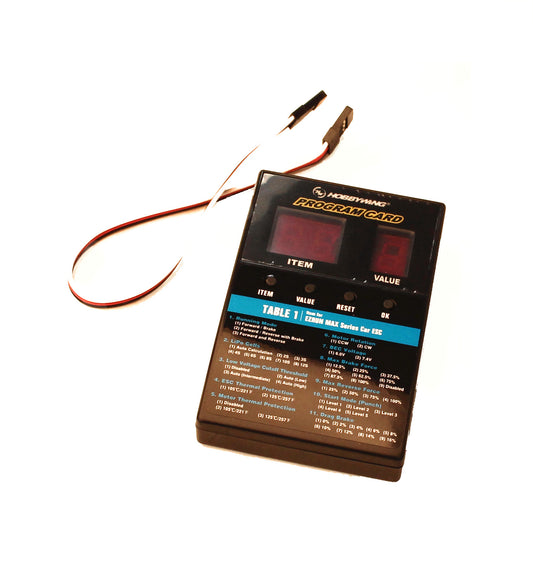 Hobbywing LED Program Card