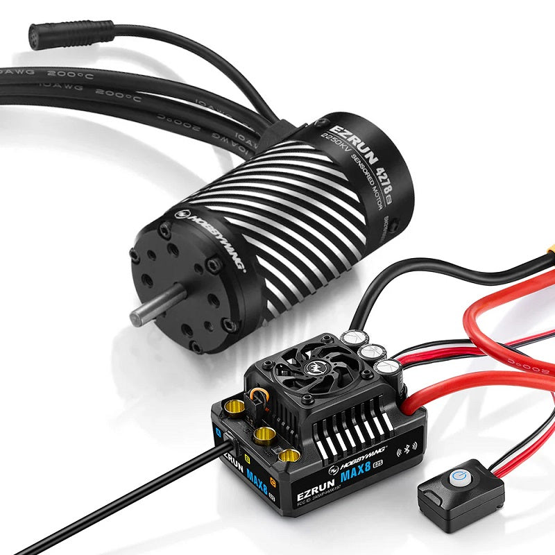 MAX8 GS2 ESC + 4278SD 2250KV G2R Motor Combo