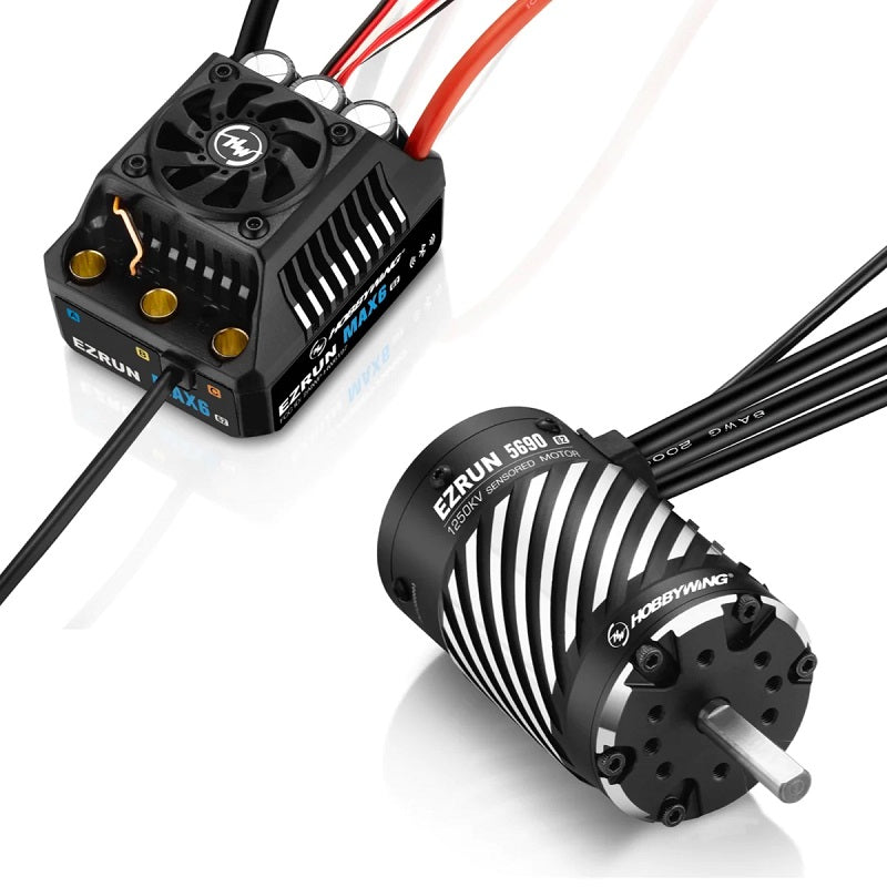 Ezrun MAX6 G2 5690SD 1250KV Motor Combo