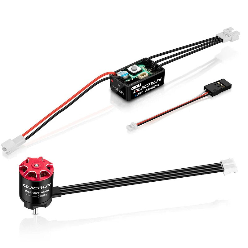 QuicRun WP Mini24 ESC & 3500KV Motor Combo