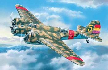 ICM72161   —  1/72 SB 2M-100 "Katiushka" Spanish Air Force Bomber