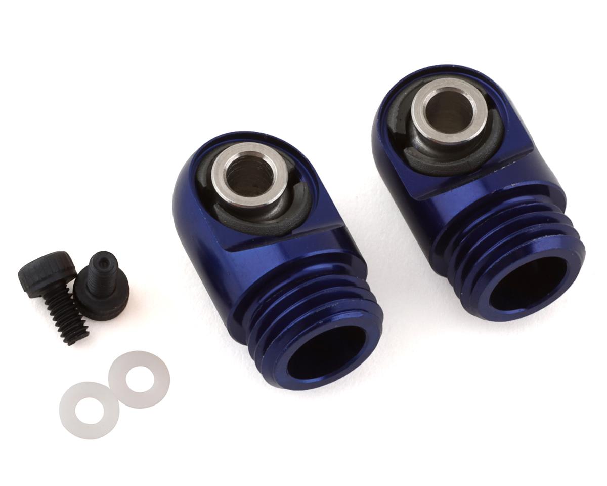 S8E Machined Aluminum Shock Caps (Blue) (2)