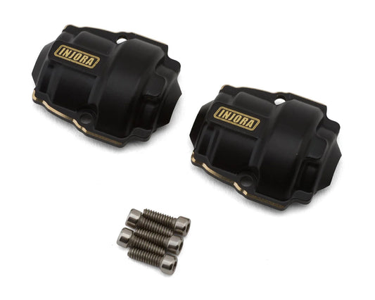 Redcat Ascent-18 Brass Differential Covers (Black) (2) (7g ea)