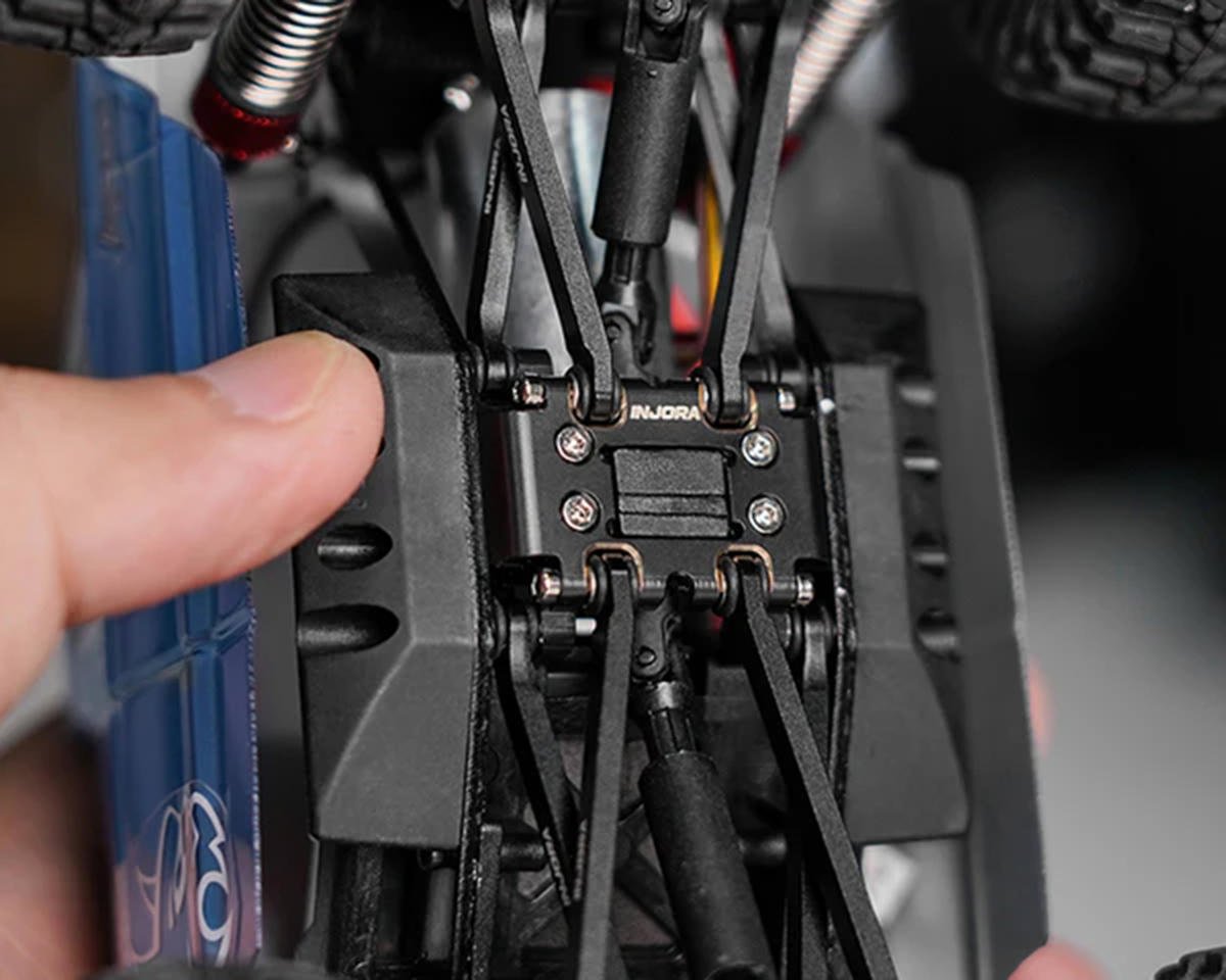 Redcat Ascent-32 Brass Skid Plate (Black) (2) (8.4g ea)