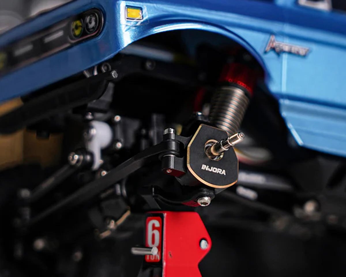 Redcat Ascent-32 Brass Steering Knuckles (Black) (2) (5.4g ea)