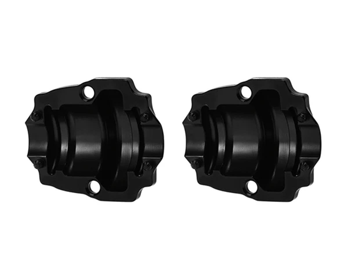 Redcat Ascent-32 Brass Differential Covers (Black) (2) (2.6g ea)