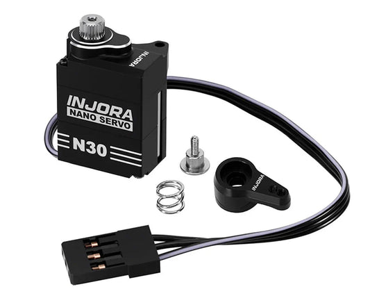 SCX30 N30 Nano High Torque Metal Gear Aluminum Servo w/Servo Saver