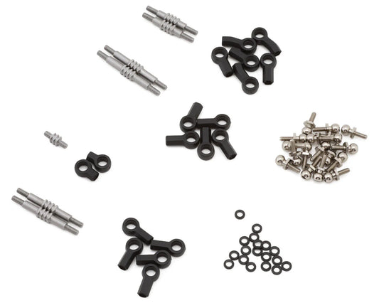Losi Micro-B/T Adjustable Stainless Steel Turnbuckle Links Set